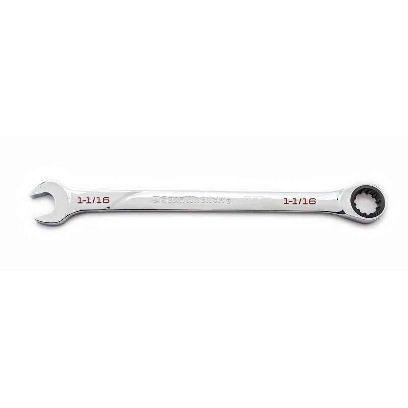 GEARWRENCH 1-1/16"" 120XP Universal Spline XL Ratcheting Combination Wrench - 86446 - Image 1